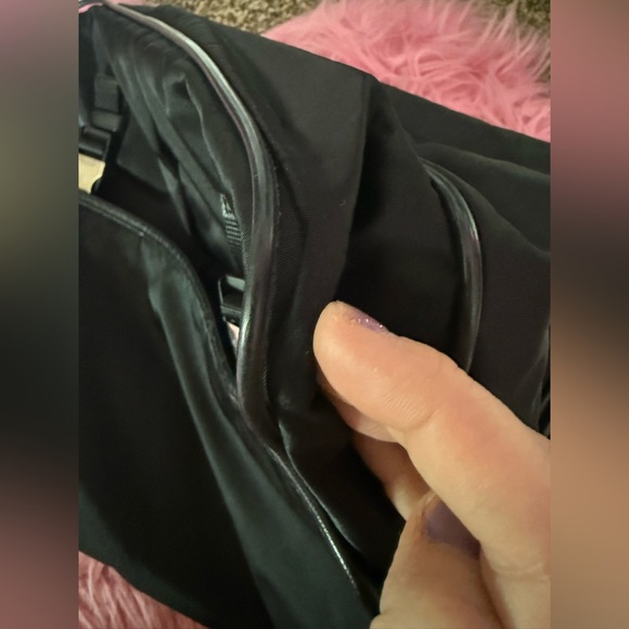 Laptop work bag with adjustable strap unbranded fashion bag black 19” x 12.5” - Picture 13 of 16